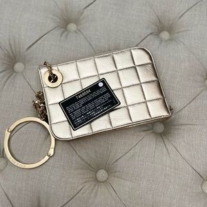 Chanel Metallic Gold Wristlet Handcuff Clutch